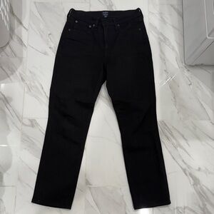JCrew Favtory Black Denim Jeans